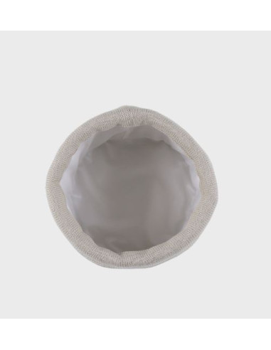 Panier de rangement en tricot - Beige