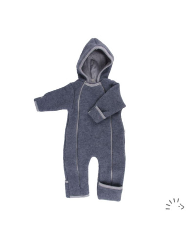 Combinaison 100% laine bio 74/80 -...