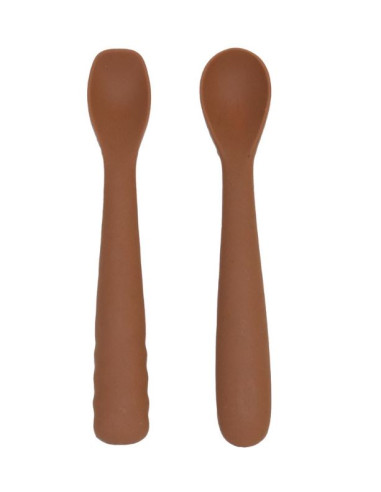 Set de 2 Cuillères silicone - Terracotta