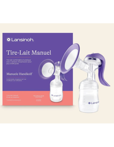 Tire lait Manuel Lansinoh 