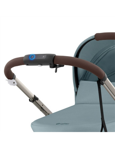 Poussette Cybex e-Gazelle S Taupe -...