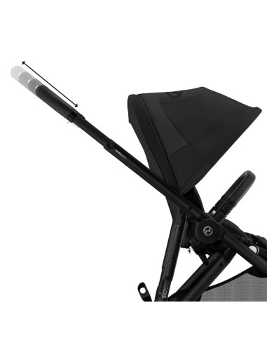Poussette Cybex Gazelle S Black -...