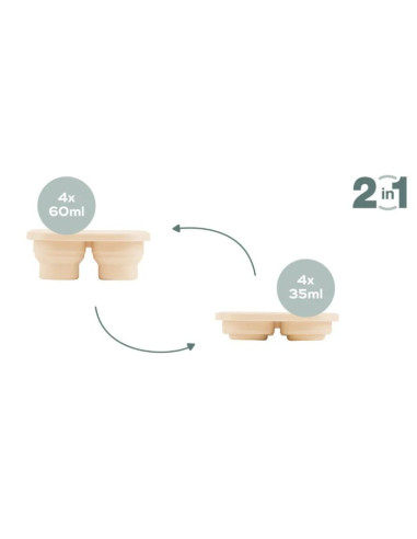 Set de contenants en silicone et...