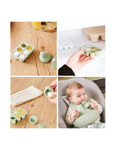 Set de contenants en silicone et...