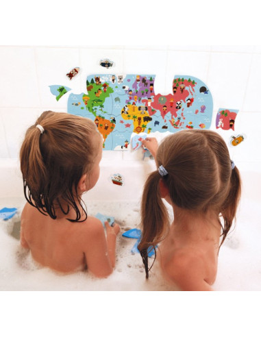 Carte des explorateurs du bain