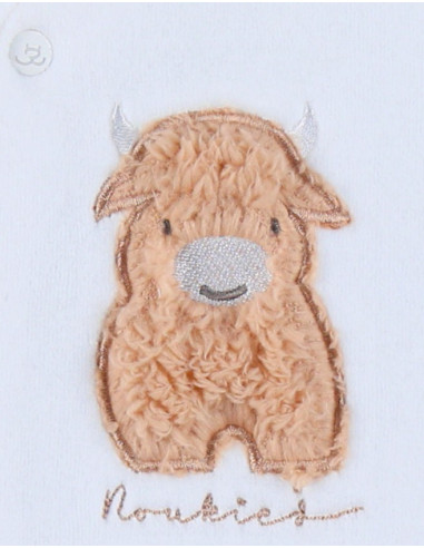 Pyjama Dors-bien en velours Fluffy -...