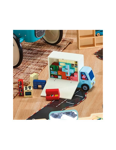 Jeu casse-tête magnétique  - Camion...