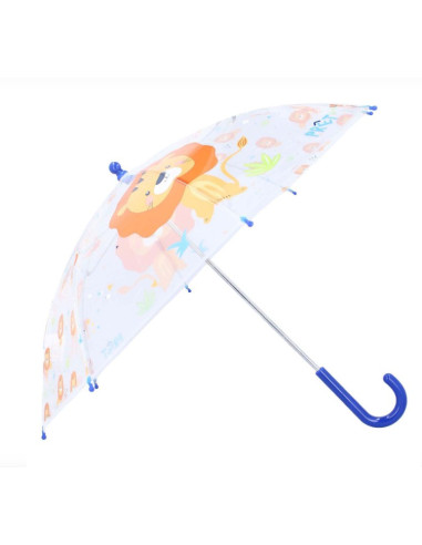 Parapluie transparent - Lions