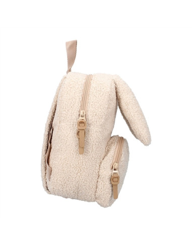 Sac à dos Small - Lapin Beige Bouclette