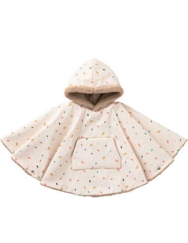 Poncho imperméable avec sherpa...