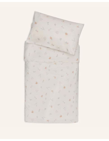 Housse de couette 100x140cm et taie -...
