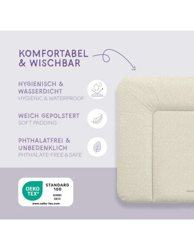 Matelas à langer sans PVC 75x85cm -...
