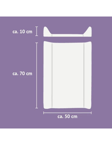 Matelas à langer durable 50x70cm -...