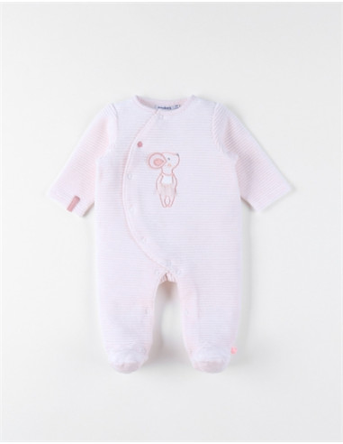 Pyjama Dors-Bien Velvet - Pinky Mouse...