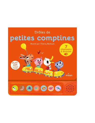 Livre sonore - Drôles de petites...