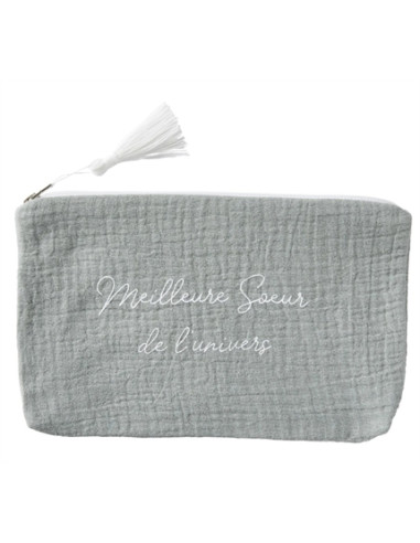 Trousse cadeau zippée “Meilleure...
