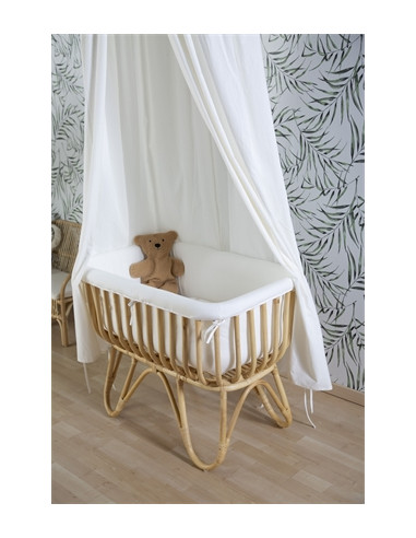 Berceau en rotin 90x50x70cm -...