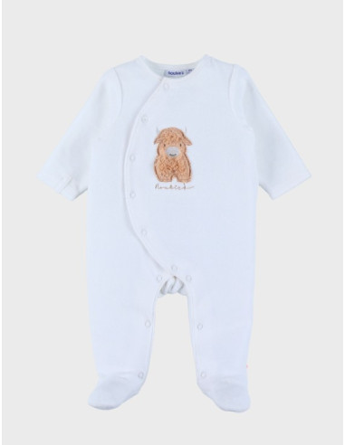 Pyjama Dors-bien en velours Fluffy -...