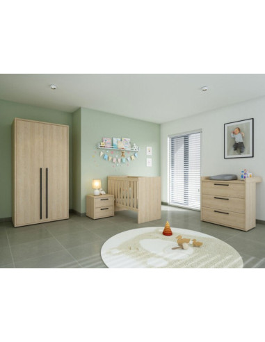 Commode - TESSA Chêne sable