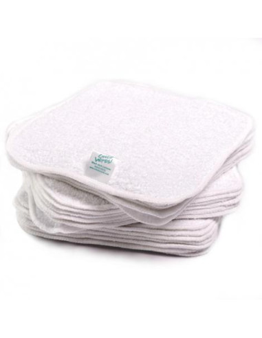 Recharge 25 lingettes coton - Premium 
