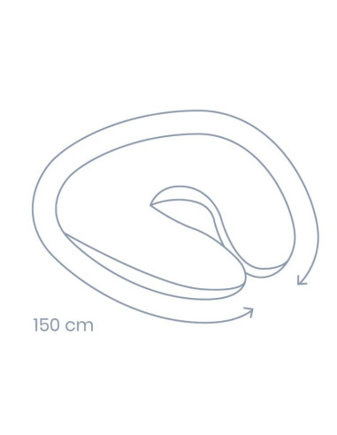Coussin Doomoo Softy - Chiné Sand