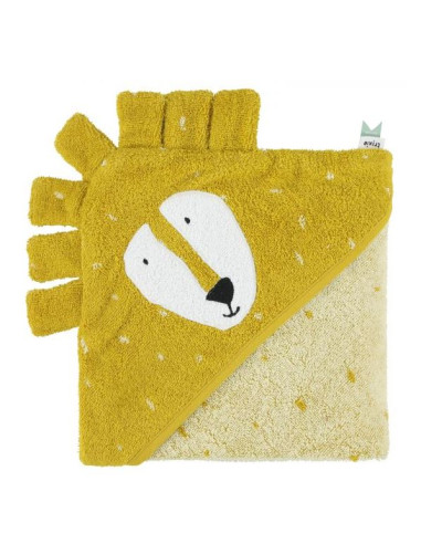 Cape de bain coton bio 75x75cm - Mr Lion