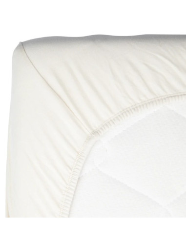Drap housse bambou 60x120 - Daisy...