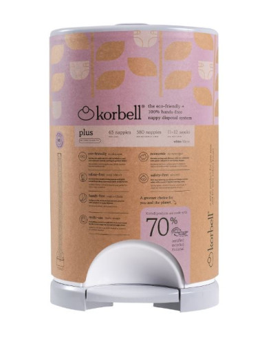 Poubelle pour langes jetables Korbell...